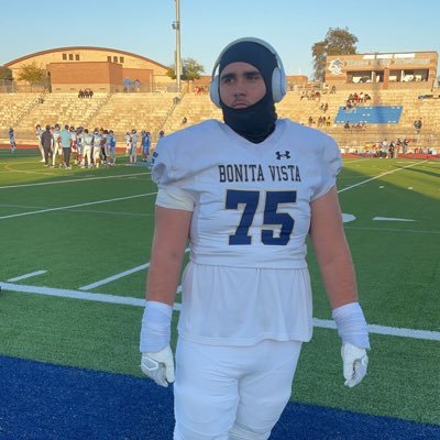 2024 C/OG/OT #75 Bonita Vista High School, Chula Vista CA, 6’3 305, 4.04 gpa, 2x 1st Team All League (17 years old)