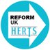 ReformUk-Herts (@ReformukHerts) Twitter profile photo