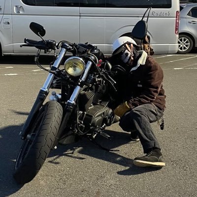 バイク初心者🔰 Harley-Davidson XL1200Xライダー 鹿児島04