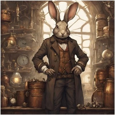 I'm a pirate, a rogue, and a scientist
I'm an interdimensional time traveling space rabbit alchemist and, sadly, a fictional character.
🐇😆