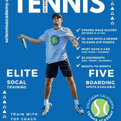 Enjoys all aspects of tennis. General Manager at SC Tennis Academy, GM at BTG Mgmt and CEO of Bridge the Gap Non-Profit