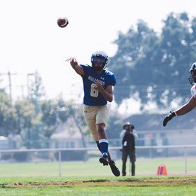 QB, 6’2, 190, Allan Hancock, May 2024 grad, 3.36 gpa, (509)475-4391