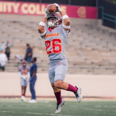 Glendale College Football #26 / RB, Slot, Athlete/ Sophomore 3 for 2