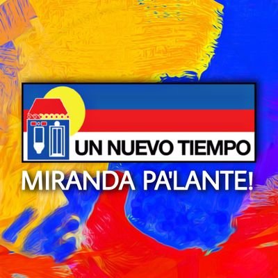 🟦🟦🟦 Cuenta Oficial del Partido Un Nuevo Tiempo Miranda 
Trabajamos por el cambio político en Venezuela #SomosUNT🇻🇪