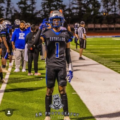 Estacado| C/o ‘26 | DB/WR Dream Big / 6’0/ 160pounds GPA-4.43 HUDL: https://t.co/W9DAeSdwMT Email:raydonsanders8@gmail.com