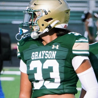 Grayson High School 🐏| 5’11 | 185lbs | | LB/ LS | c/o 2027 | 3.6 GPA 📚| God first🙏🏽