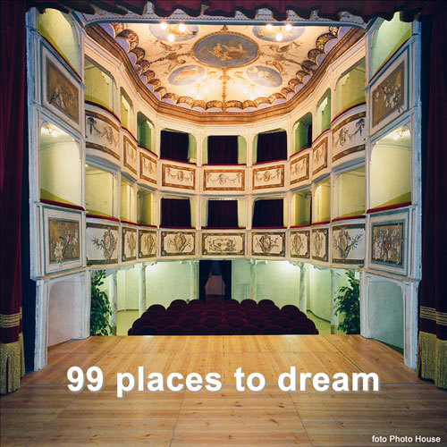 Only 99 places and all the elements of the 19th century theater in #Italy in the smallest existing size. Cultural events, meetings and civil marriages.