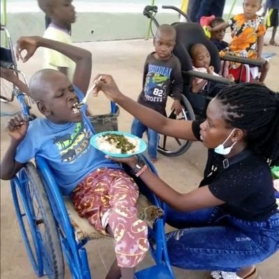 Blessed are those that share there little with the less Fortune people. Orphans, needy and disabled.