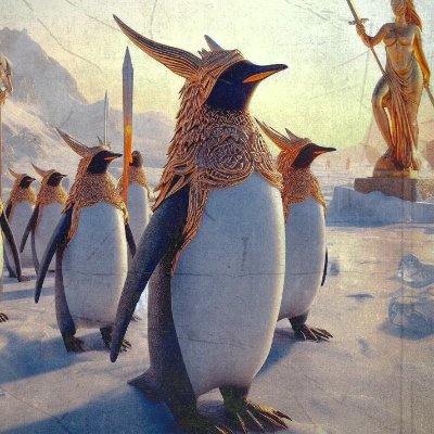 Matte Painter, AI digital artist. I love penguins, Vikings, cabins, snow and ice.