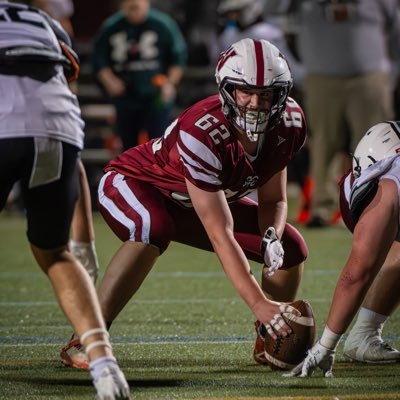 Worcester Academy | Class of ‘26 | C/DL/Long Snapper| GPA: 3.78 UW, 4.15 W | 6’1” | 225lb | Track and Field| HC:@BandytheCoach