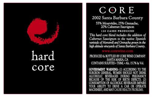 HARDCOREwines1's profile picture. An opportunistic winery dedicated to bringing you awesome hand made wines at a great price from the Central Coast.  All wines retail from $10-25.