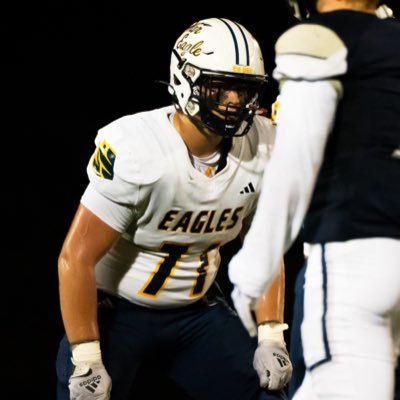 Liberty North (MO) Kansas City || C/O 2025 || Position OT/OG || 6’3|| 270lbs|| 3.7 GPA|| All Conference Honorable Mention||