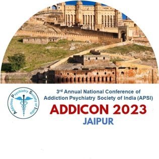 Addicon2023's profile picture. 3rd National Conference Organised by Addiction Psychiatry Society of India 26th-28th, November 2023 (ADDICON-2023, Jaipur, Rajasthan)