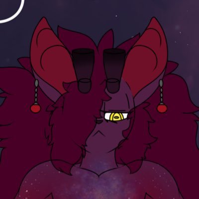 I’m just a galactic Jackalope that likes interesting art styles and yes, I eat planets.💜@Ninetails2002💜He/Him.PFP & Banner are by @ThePinkSweety