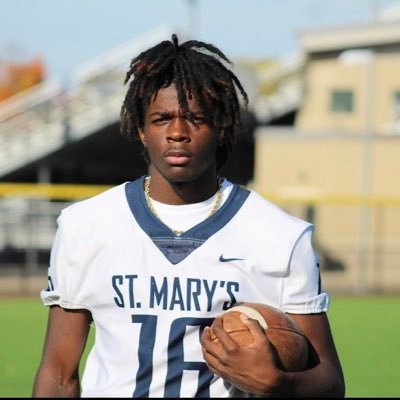 st Mary’s high school🏈.                                        6’1  cornerback