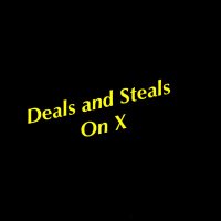 Deals and Steals on X(@DealsandStealsX) 's Twitter Profile Photo