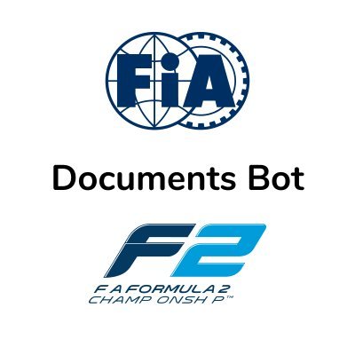 A bot that tweets when the FIA uploads a new F2 document.
(This account is not affiliated with the FIA)