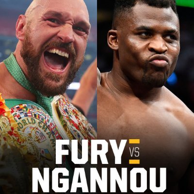 Tyson Fury vs. Francis Ngannou
👍Follw Me
.
Watch Fury vs.Ngannou Live  on Oct 28, 2023 
#tyson #fury #francis #ngannou #tysonfury #francisngannou