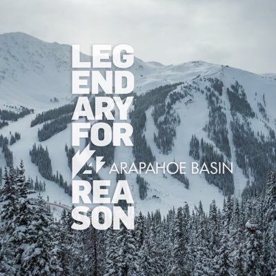 We are open for skiing and riding seven days a week for as long as the snow lasts! ⛷️🏂❄️ #LegendaryForAReason since 1946. #ABasin #TheLegend