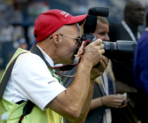 Team photographer for the Seattle Seahawks and Seattle Sounders FC.