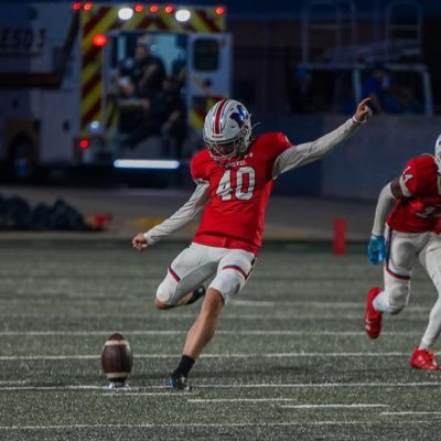 Manvel High School (TX) | Class of 2026 | Kicker | 5’10” 150 lbs | 4.0 GPA | @HokaHeyFootball | @CoachKirkMartin | Hoka Hey | 1 COR 10:31