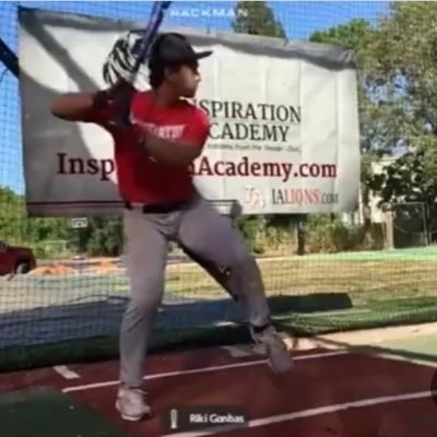 Uncommited 24’| 5’10,170 lbs| RHP, OF| GPA 3.6| Inspiration Academy|  EV: Right 93, Left 90| PV: 76.3| Looking all| 🇯🇵🇺🇸 rikigombas7@gmail.com (858)267-9603