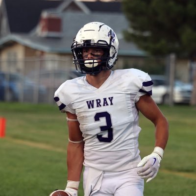 2025, Wray High School, Football RB/LB, 5’11” 185 lbs, 4.0 GPA, 2022 Colorado 1A First Team All-State LB