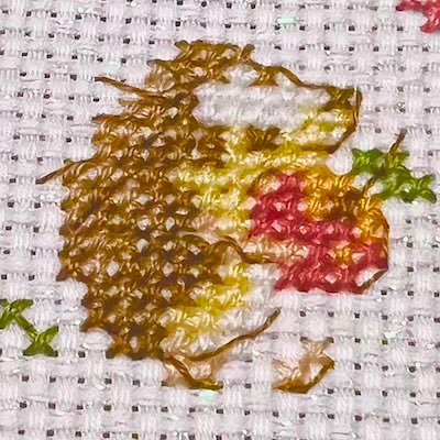 クロスステッチ奮闘中🦔2023/10/29からクロスステッチ始めました🪡✨時々クロスステッチ以外のこともつぶやきます🙄🚫営業DMはおことわりします🙅♀️