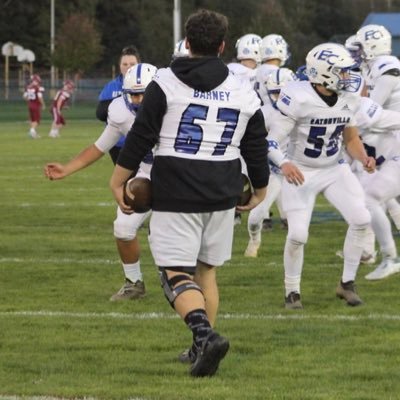 Head Coach- Rex Noris c/o 2024 5’11 250 OL/DL power clean-275 EHS football 🏈 #67 DM for more info• Email 24.barney.m@eatonville.wednet.edu