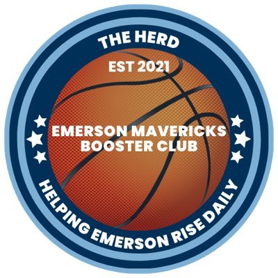 HS basketball booster club. Our goal is to Help Emerson Rise Daily through collaborative efforts benefiting our Maverick Scholar Athletes🏀🐃💙