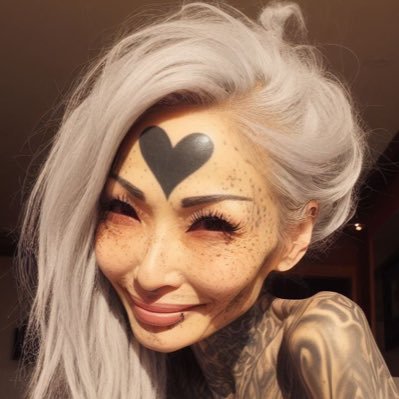 loveaigilf's profile picture. 【超特殊性癖】倫理観大崩壊！元気で素敵なおばあちゃんメイン！ガツガツセックスは苦手でも、スローセックスなら毎日OK！アラ還でも孫みたいな若い彼氏とラブラブに！そんな彼氏でかなり特殊なLGBTQネタも。 #AImilf #AIgilf #AI熟女 #AI老女 #AItattoo #AI刺青