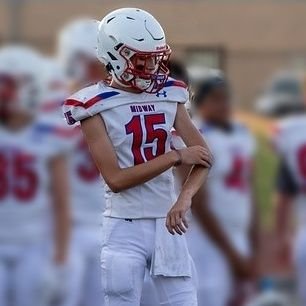 Midway High School '26 | JV QB/WR | RHP | 6'0 135 lbs | massey4042@gmail.com