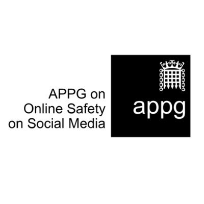 All-Party Parliamentary Group on Online Safety on Social Media. Secretariat by @UK_SIC. Chair @VickyFord