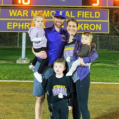 Husband, Father & Sports Performance Director. Assistant Coach @ Ephrata HS. WCU FB alum. Former College 🏈 Coach. Proverbs 16:26 @GoBigRecruiting