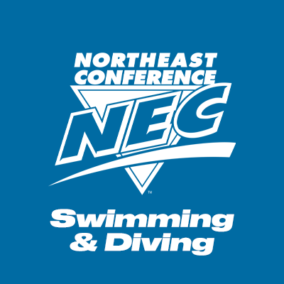 The 2024 NEC Men’s & Women's Swimming & Diving Championships take place on February 20-24 at Spire Institute in Geneva, OH.