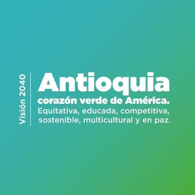 La Agenda #Antioquia2040 es el diálogo social más amplio, incluyente y plural 🤝 en la historia de nuestro departamento. 💚🌎