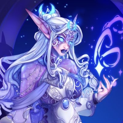 ✨🌙I play WoW to look pretty | Night Elf and Elune enthusiast! 24 He/Him 🏳️‍🌈L{G}BTQ+ Moon Guard/Wyrmrest Accord-US. Pfp and Banner by: @TVS_StevieNix🌙✨