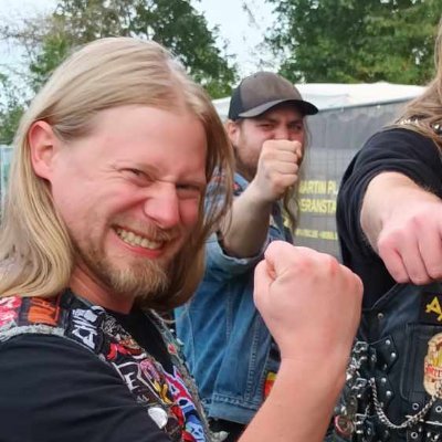 bg/Voc in Hell Patröl, bg in Axxed, lit student (af), metalhead, Tolkien nerd, antifascist, methodist, roleplayer. Likes beer. he/him. #vfb #dnd5e #heavymetal