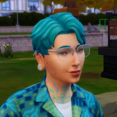 just a lil guy playing some sims 🤷🏻‍♂️ 23yrs old | pronouns he/it | autistic | I follow other simmers back! | profile pic is current legacy heir ❤️