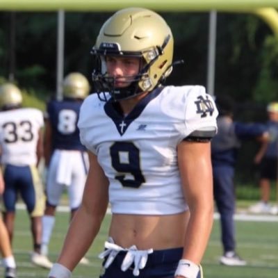 Quincy Notre Dame 2025 |Safety/ATH/QB| |6’2 200lbs| |4.57 40yd||3.66 GPA| |NCAA ID# 2302775865| Cell: (217)-653-6998| wyattmueller14@gmail.com HC:@JackCornell73