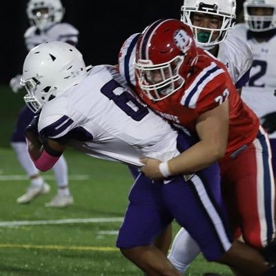 • Patapsco High School • C/o 2️⃣5️⃣ • 6’0/260 • (DL) • GPA | 2.55 • 2x 1st team all division DL • @ptapfootball • 443-418-1182 • (a.gossage2007@gmail.com)