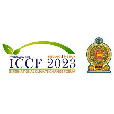 Sri Lanka's inaugural International Climate Change Forum on the 2nd and 3rd November