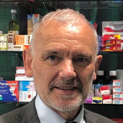 Director: Northern Pharmacies Ltd. Past President of CPA. Former member of EMA PRAC. Past President Pharmaceutical Society NI. All tweets/views my own