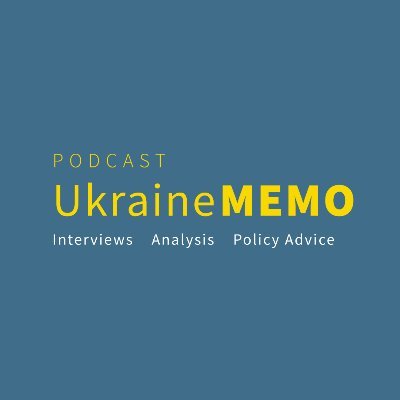 Offizieller Account des @IEP_Berlin-Podcasts „UkraineMEMO“, in dem wir aktuelle Entwicklungen und langfristige Trends in der Ukraine analysieren. 🎙️