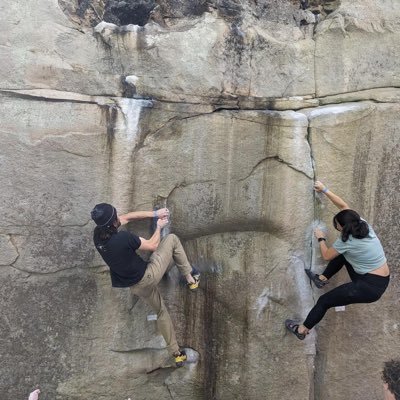 Guesstimating is my specialty. I also climb rocks. BTW, I like that boulder… that is NICE boulder.