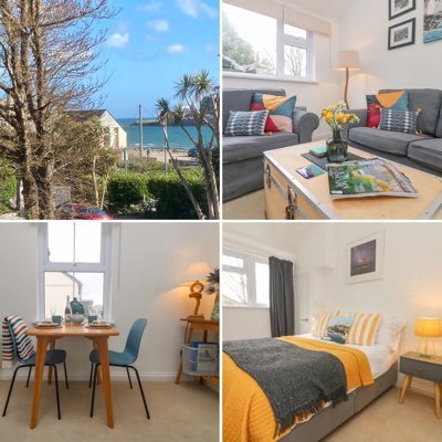 Stylish HOLIDAY ACCOMMODATION, SLEEPS 2; by a beach, St Michael's Mount & #SWCoastPath. (Tweets from Sue) https://t.co/zDfmo8Vybj