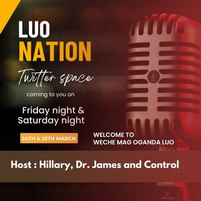 luonation254@gmail.com. The voice of the Luo Nation, The Home of Nile Family,