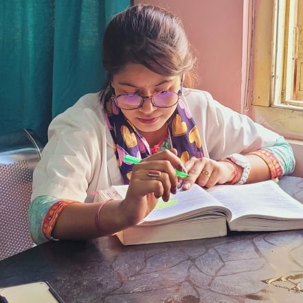miss_doctorgirl's profile picture. Doctor 🩺
भारत 🇮🇳