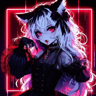 necrochik's profile picture. ~ alt🖤~ 27 ~ Bi ~ Adhd ~ Autism ~ 18+ only ~
~ Any/All ~ Non-Binary ~The Royal Chaos Guild ~
~ Variety Streamer 🎮 ~ https://t.co/Iur4YvDDXD ~