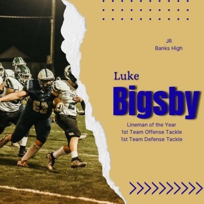 LBigsby63's profile picture. Banks Highschool, C/O 2025 DT/OL    275lbs  6’1 {971-808-8995}